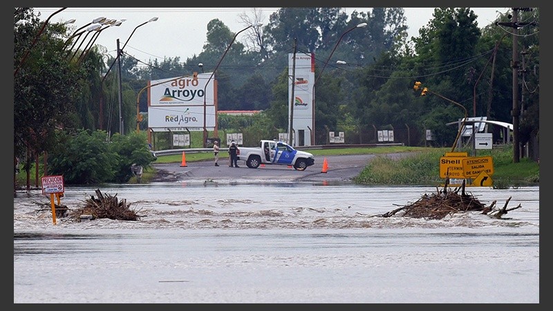 Uno de los accesos a Arroyo Seco.
