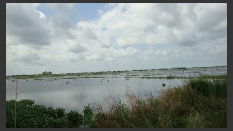 El departamento Castellanos recibe el agua del canal San Antonio, que llega de Córdoba. 
