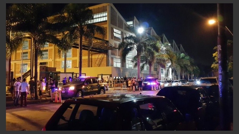 Una imagen del operativo en Córdoba. 