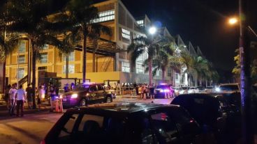 Una imagen del operativo en Córdoba.