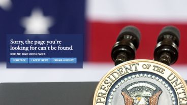 "La página que estás buscando no puede encontrarse", reza el mensaje.