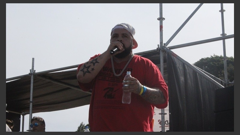 La banda de hip hop, Purple House, realizó su estreno en Cultura Más Vos.