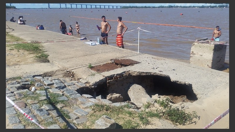 El sector que se desmoronó y espera arreglo.