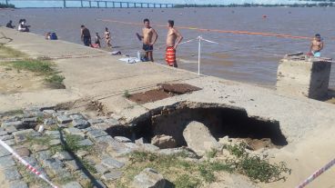 El sector que se desmoronó y espera arreglo.