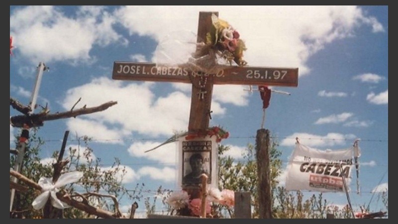 La cabaña de Pinamar donde veraneaban Alfredo Yabrán y su familia en enero de 1997.