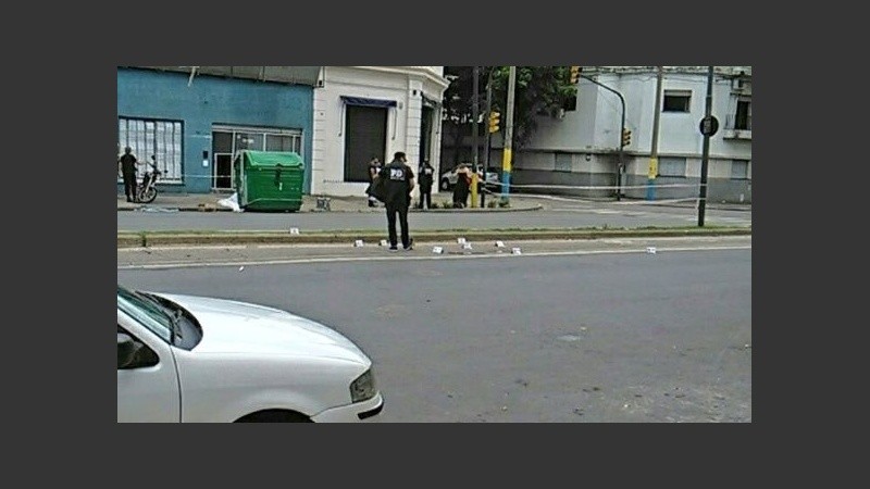 El 8 de enero se registró una balacera frente al bar.