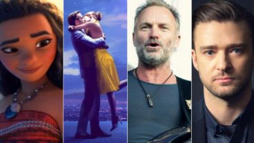 "Moana", "La La Land", Sting y Justin Timberlake, en competencia