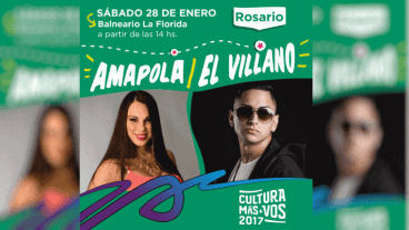 Junto con Amapola y El Villano, continúan los recitales en La Florida.