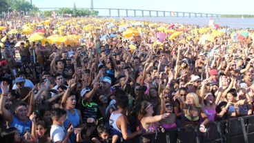 Casi catorce mil personas coparon el balneario La Florida.
