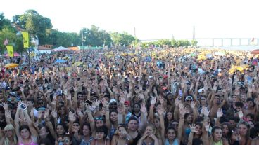 Casi catorce mil personas coparon el balneario La Florida.