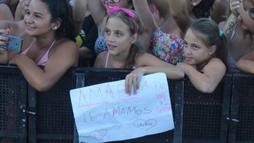 Los fans de Amapola tuvieron la oportunidad de ver a sus ídolos.