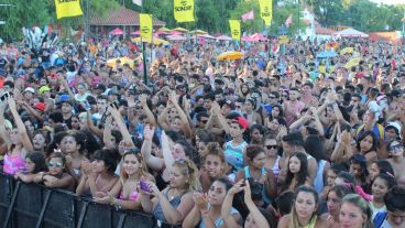 Casi catorce mil personas coparon el balneario La Florida.