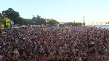 Casi catorce mil personas coparon el balneario La Florida.
