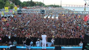 El Villano hizo delirar a sus fans.