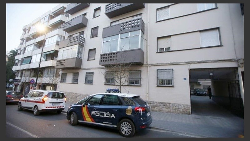 El edificio donde ocurrió el suceso.