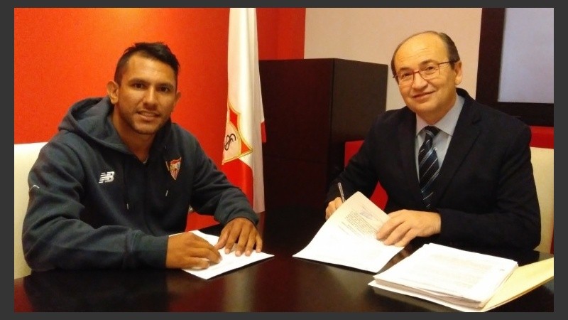 El chaqueño ya selló su vínculo.