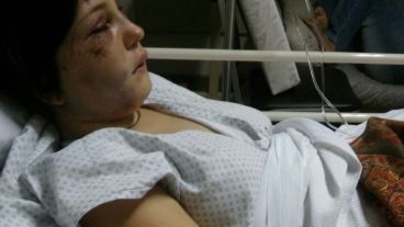 Belén dio su testimonio a un canal de noticias.