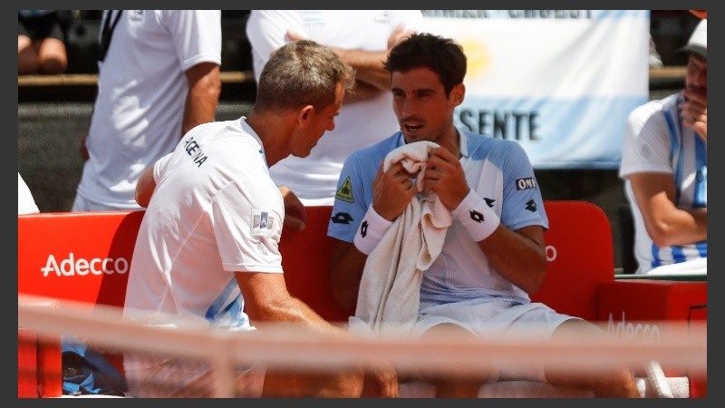 Pella cayó por  2-6, 4-6, 6-3, 6-4 y 6-2.