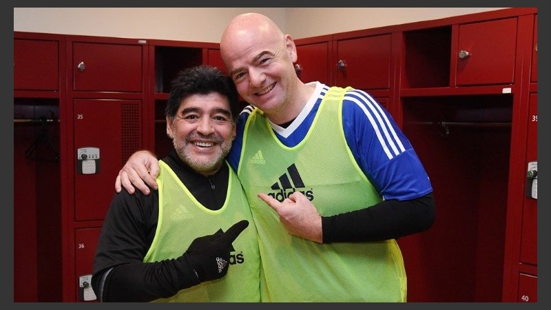 Maradona, nuevo embajador de la FIFA.