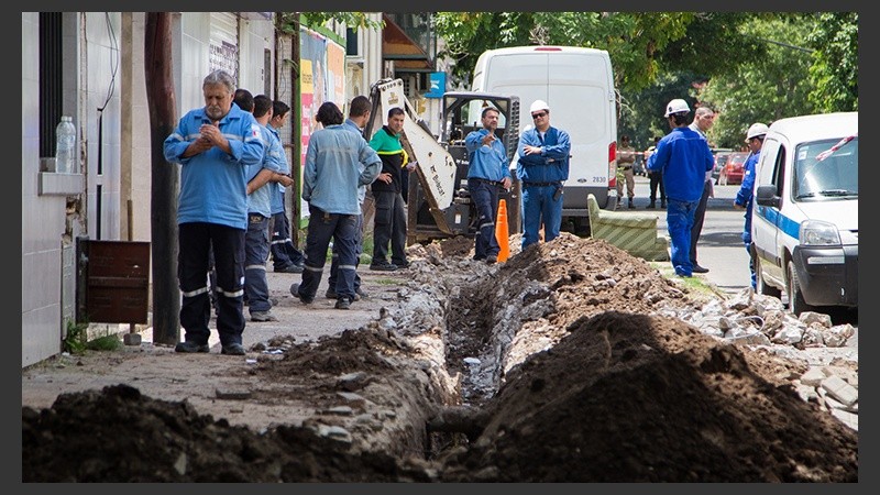 Cerrito al 700: hubo ciertas dificultades para solucionar la pérdida.