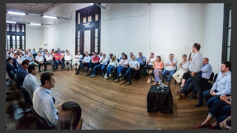 Los dirigentes de Cambiemos se reunieron en Santa Fe.