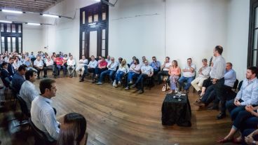 Los dirigentes de Cambiemos se reunieron en Santa Fe.