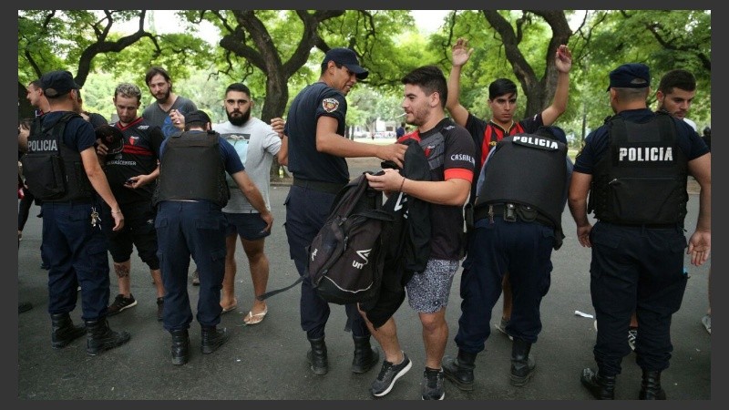 Los hinchas sabaleros volvieron a visitar el Coloso Marcelo Bielsa.