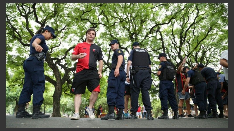 Los hinchas sabaleros volvieron a visitar el Coloso Marcelo Bielsa.