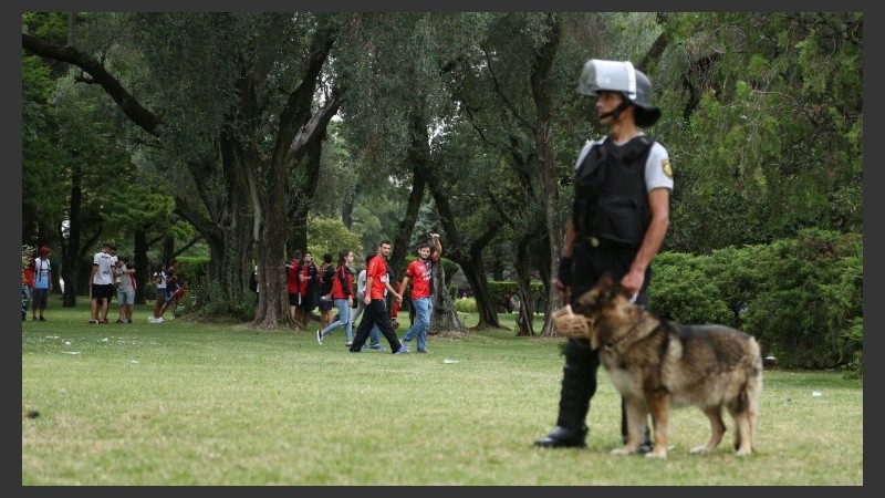 Los hinchas sabaleros volvieron a visitar el Coloso Marcelo Bielsa.