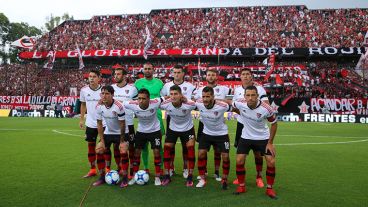 La Lepra jugó sin su 9 habitual, Ignacio Scocco.