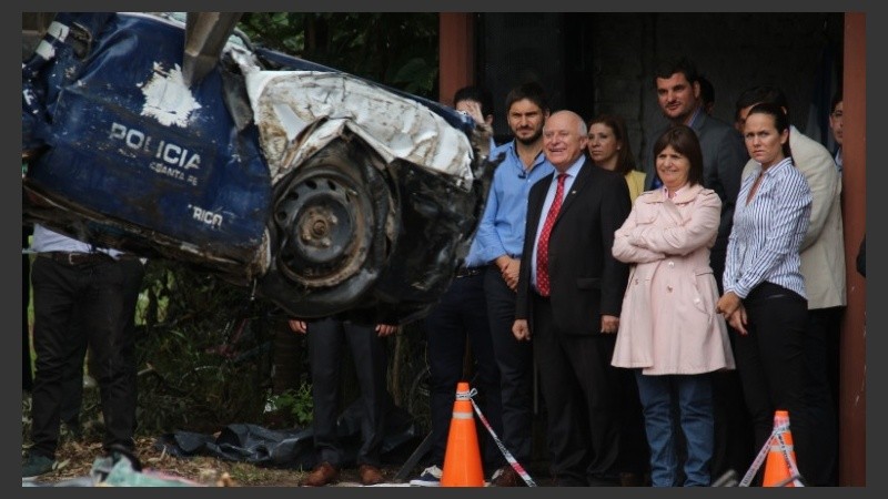 Los funcionarios estuvieron en el depósito judicial de Francia al 5200.