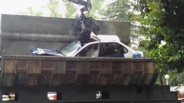 Los funcionarios estuvieron en el depósito judicial de Francia al 5200.