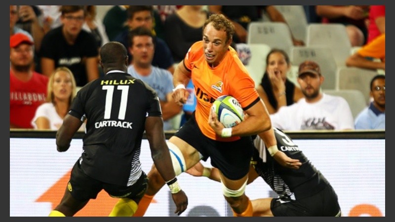 Senatore en el choque ante Cheetahs.