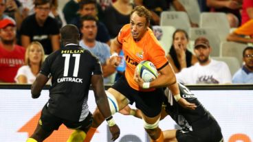 Senatore en el choque ante Cheetahs.