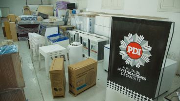 En febrero pasado, la PDI secuestró electrodomésticos, colchones y muebles.