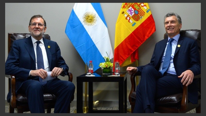 Rajoy ya recibió a Macri en septiembre pasado.