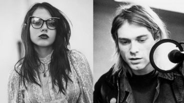 "Sos amado y recordado. Gracias por haberme dado el don de la vida. Por siempre tu hija, Frances Bean Cobain”, escribió la hija de Kurt.