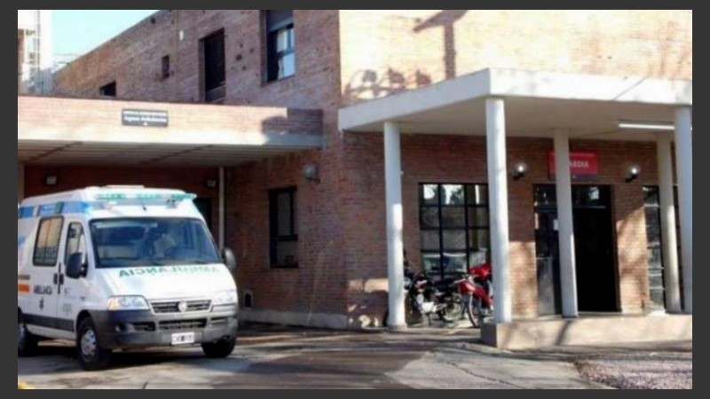 El hospital Anselmo Gamen, donde fue atendida la víctima de 67 años.