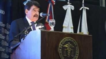 Alberto Padoán, presidente de la Bolsa de Comercio de Rosario.