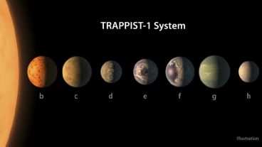 Una ilustración oficial grafica el descubrimiento.