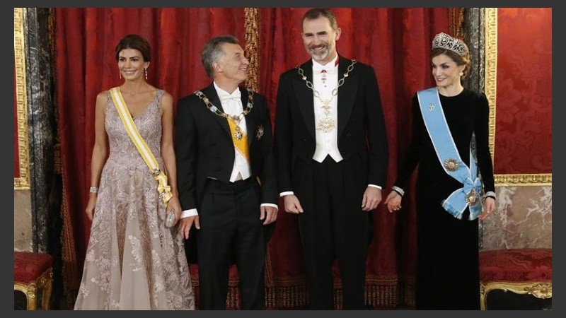 Macri participó de la cena de gala.