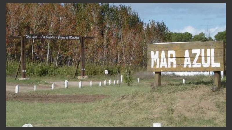 Habló el dueño de las cabañas en Mar Azul. 