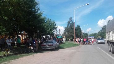 Zavalla se movilizó después del choque fatal en la ruta 33.