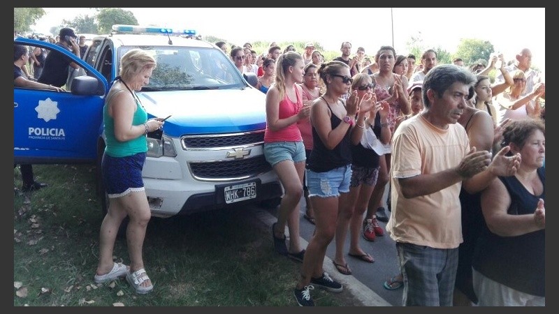 Zavalla se movilizó después del choque fatal en la ruta 33.