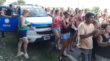 Zavalla se movilizó después del choque fatal en la ruta 33.