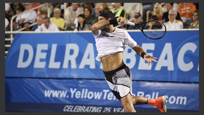 El tandilense en el torneo de  Delray Beach.