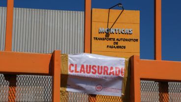 No va más: Monticas no prestará más servicio.