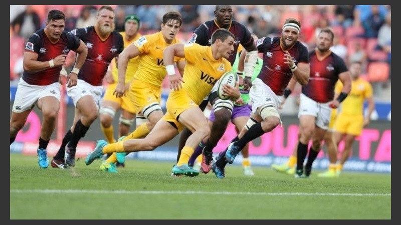 Los Jaguares en acción ante Kings.