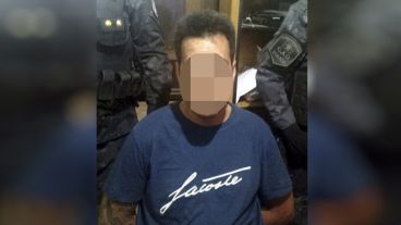 El narco rosarino detenido.