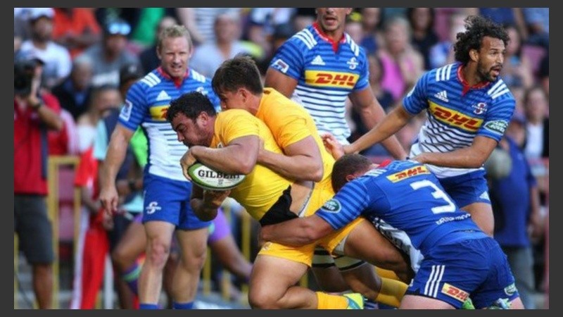 Los Jaguares perdieron en Sudáfrica. 